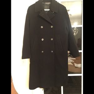 Tonia Andresini Italian Wool Coat, USA Size 8